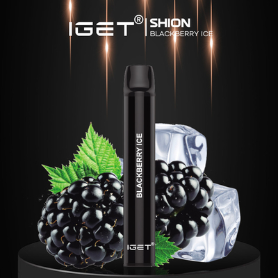 Dispositif jetable de la glace IGET SHION Vaping de kola, 600 cigarettes faites sur commande de vapeur de souffles