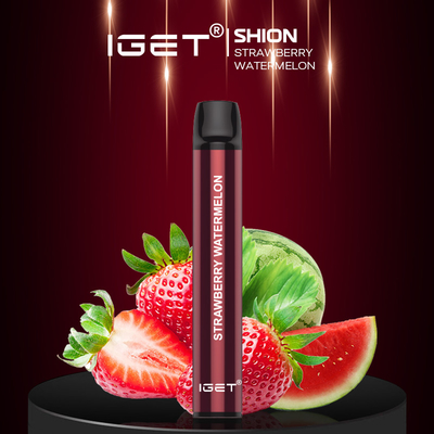 Souffles luxuriants 2.4ml Iget Shion du stylo 600 de Nic Salt Disposable Vape Cbd de glace