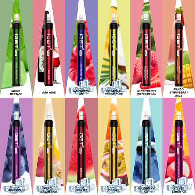 souffles jetables 4.8ml de la cigarette 1200 de 650mAh IGET Vape mini E