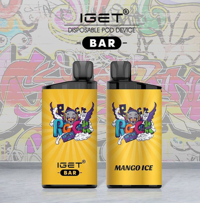 couleurs électroniques liquides de la cosse 13 de singe de cigarette de la barre E de 3500f Iget