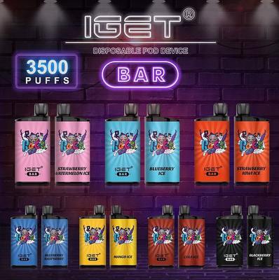 couleurs électroniques liquides de la cosse 13 de singe de cigarette de la barre E de 3500f Iget