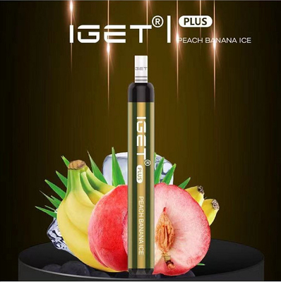 4.8ml 1200 SOUFFLE couleurs jetables fraîches de la menthe IGET Vape des 13