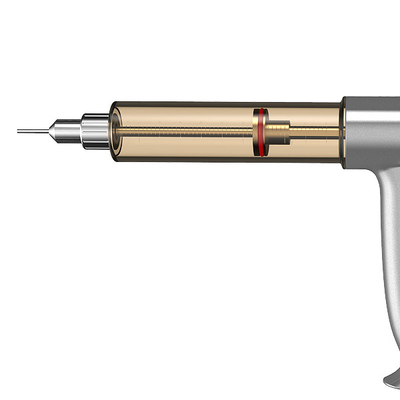 Arme à feu argentée de remplissage de cartouche de fil de 240V 50ml 510 pour l'huile épaisse