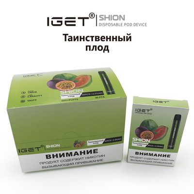Dans IGET jetable courant Vape IGET SHION 600 souffle cigarette de batterie de 400 heures-milliampère