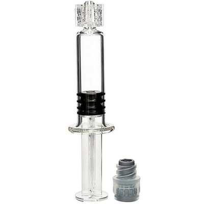 Seringue en verre d'huile de CBD THC DELTA8, seringue 1ml de serrure d'IPlayecigs Luer