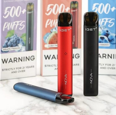 Populaire dans le kit de démarreur de Vape de nicotine de la batterie 6% du nova 350mah de l'Australie IGET Vape IGET