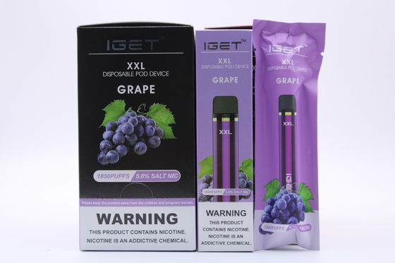vape rempli jetable de cosse de sel de NIC de vape de stylo de cosse de vape jetable de haute qualité de cosse