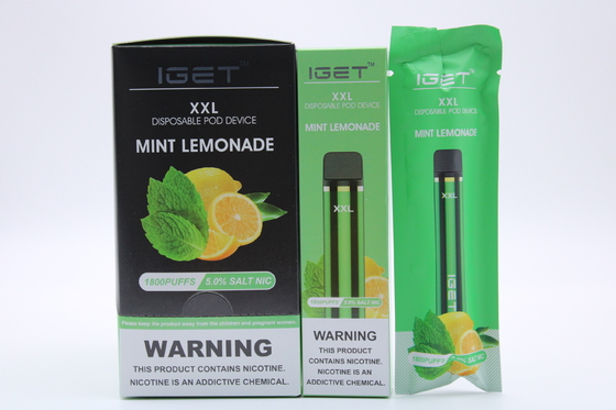 vape rempli jetable de cosse de sel de NIC de vape de stylo de cosse de vape jetable de haute qualité de cosse