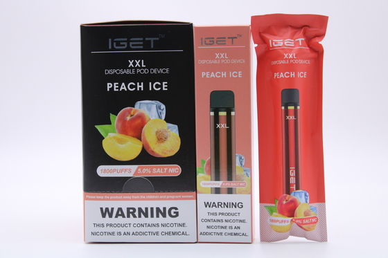 vape rempli jetable de cosse de sel de NIC de vape de stylo de cosse de vape jetable de haute qualité de cosse