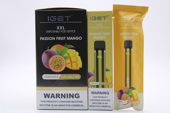 vape rempli jetable de cosse de sel de NIC de vape de stylo de cosse de vape jetable de haute qualité de cosse
