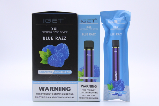 vape rempli jetable de cosse de sel de NIC de vape de stylo de cosse de vape jetable de haute qualité de cosse