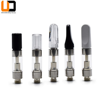 Presse en plastique dans la pointe Chauffage de bobine en céramique de capacité personnalisée Cartouche de vape CBD 1ML 0.5ML G5SS