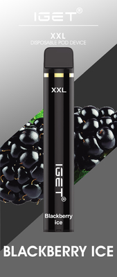 Saveurs jetables jetables de XXL 1800f 7.0ml IGET Vape les 30 fument le stylo