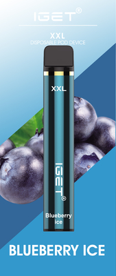 Saveurs jetables jetables de XXL 1800f 7.0ml IGET Vape les 30 fument le stylo