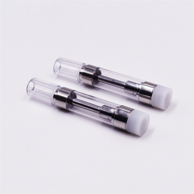 Cartouche de chauffage de vente chaude de vape de l'astuce 1ml du réservoir en verre 510 de fil de cbd de bobine en céramique en plastique d'huile