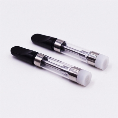 Cartouche disjointe en céramique de vente supérieure de vapeur d'huile de cbd de preuve du chauffage 1ml 0.5ml de bobine d'astuce de cartouche en plastique de Vape