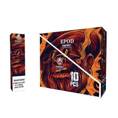 12 souffles du stylo 5000 de Vape d'énergie d'Epod de sel de nicotine des saveurs 5% jetables