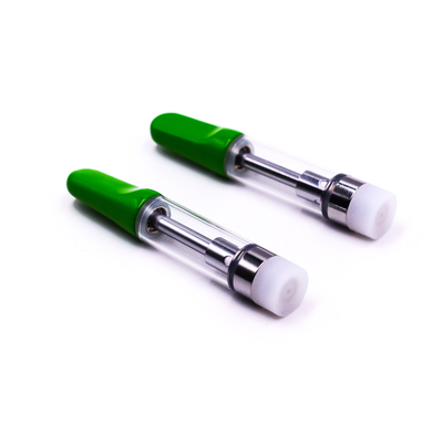 Emballage fait sur commande de vape de la cartouche 1ml de bobine de cartouche vide en céramique en céramique de 510 cbd disponible
