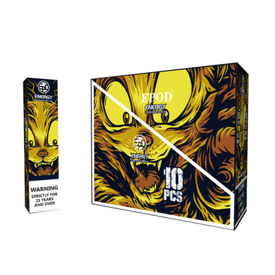 Nicotine maximum des saveurs 12ML 5% des souffles 12 d'E de cigarette d'énergie rechargeable d'Epod 5000