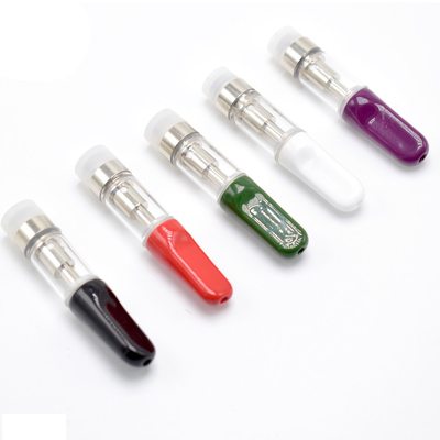 510 le fil Vape en céramique transporte en charrette la cartouche faite sur commande d'huile du delta 8 de réservoir en verre du logo 0.5ml 1ml d'huile sans plomb de Cbd