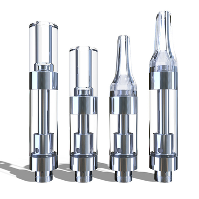 Cartouche vide en céramique d'huile de cbd de réservoir de la bobine 0.5ml 1ml 510 de fil de chariot sans plomb du delta 8