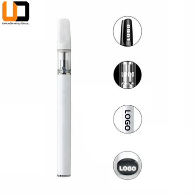 Stylo vide jetable en céramique de haute qualité de Vape de réservoir en verre de la bobine D5 CBD 0.5ml 1.0ml