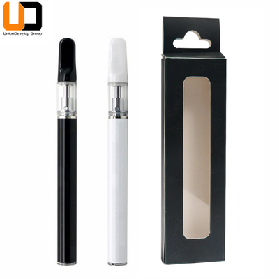 Stylo vide jetable en céramique de haute qualité de Vape de réservoir en verre de la bobine D5 CBD 0.5ml 1.0ml