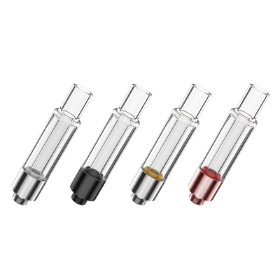 De l'usine cartouche en verre de vaporisateur de l'atomiseur 0.5ml 1ml d'huile directement CBD THC D8 pleine