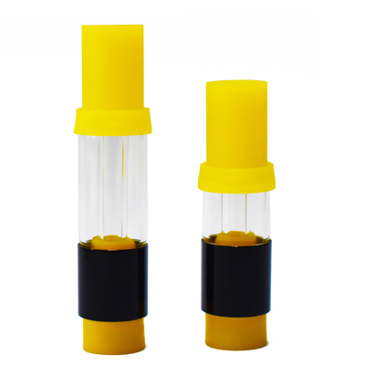Cartouche épaisse disjointe de vente chaude de vape d'huile de plein du réservoir en verre G002 de preuve cbd en céramique du chauffage 0.5ml 1ml detla8