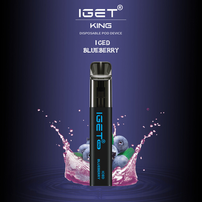 Le stylo jetable de vente chaud de vape de ROI 2600 souffles de l'australie IGET avec la couleur différente de sortes choisissent