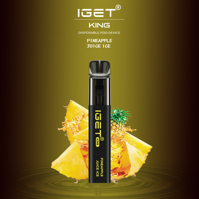 Le stylo jetable de vente chaud de vape de ROI 2600 souffles de l'australie IGET avec la couleur différente de sortes choisissent