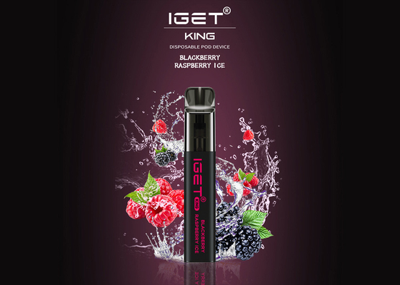 2022 Vape jetable chaud parque le roi 2600 souffles d'Iget de nicotine de 6% disponibles