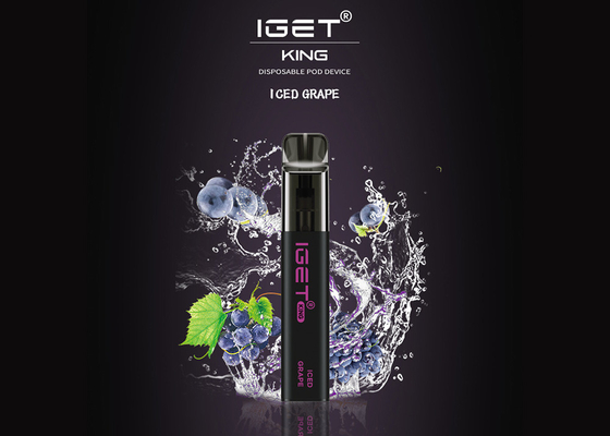2022 Vape jetable chaud parque le roi 2600 souffles d'Iget de nicotine de 6% disponibles