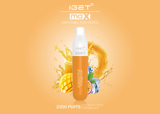 8.0ml IGET max 2300 souffle des couleurs électroniques jetables de la cigarette 16