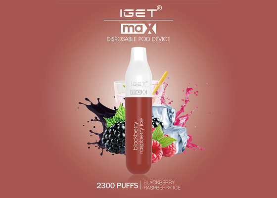8.0ml IGET max 2300 souffle des couleurs électroniques jetables de la cigarette 16