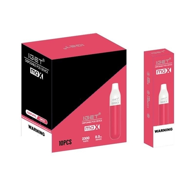 IGET Vape jetable parquent des pufffs d'IGET max 2300