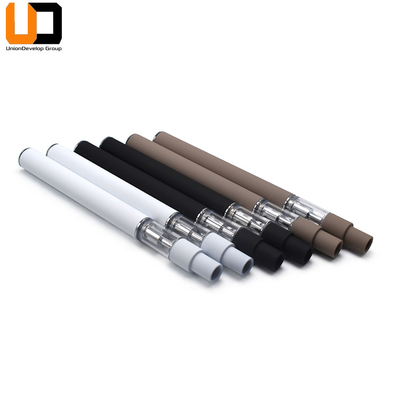 Stylo vide en gros en céramique blanc noir de la bobine D5 CBD 0.5ml 1.0ml Vape