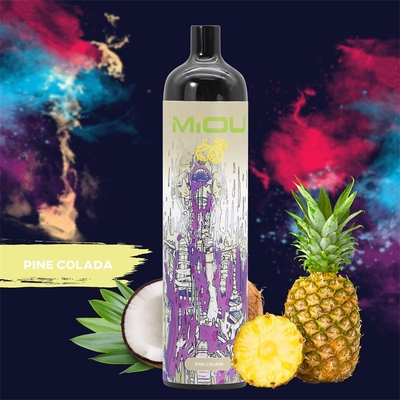 Souffles jetables de MiOU les 9000 ont assaisonné le système de Vape Juice Vape Pod ODM d'OEM de 750 heures-milliampère soutenu