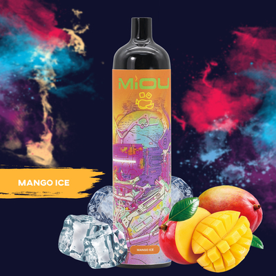 2022 nouvelle nicotine du vaporisateur 5% contenir le vape jetable de 9000 souffles de Miou