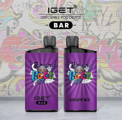 Saveurs de stylo jetable de vape de souffles de la barre 3500 d'Iget de citron de framboise de Blackberry nouvelles