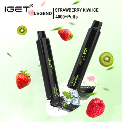 4000 stylo jetable de Vape de cosse de sel de nicotine de la légende 5% des souffles IGET
