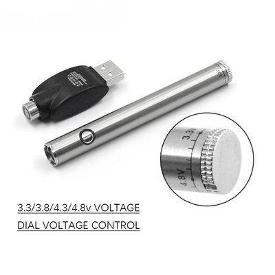La batterie B1 de toute puissance a éteint la presse profonde stylo de vape de tension de cadran de 350 heures-milliampère - batterie simple