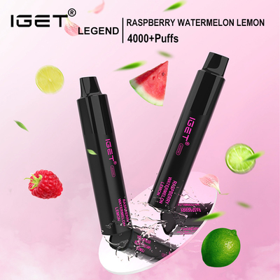 Citron jetable de pastèque de framboise de dispositif de Vape de légende d'IGET