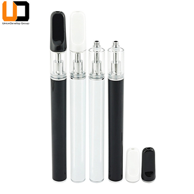 Stylo en céramique fait sur commande rechargeable/jetable 400mAh de vape d'huile de thc de cbd de bobine du logo 0.5/1.0ml