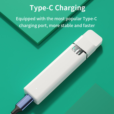 bobine en céramique de la capacité 2ml chauffant la batterie jetable de CBD Vape Pen With 350mah