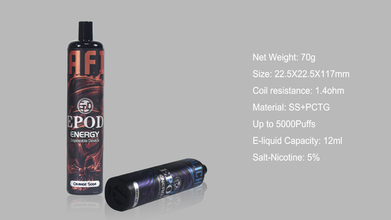 850mah EPOD Vape jetable