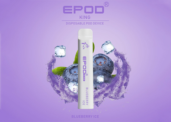 La capacité jetable du stylo 10ml de Vape de roi 3500 souffles d'EPOD ajustent des stylos de nicotine de flux d'air