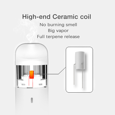 Ajustement jetable bon marché de haute qualité d'acier inoxydable de la cosse 316 de vape de CBD pour huile épaisse/mince