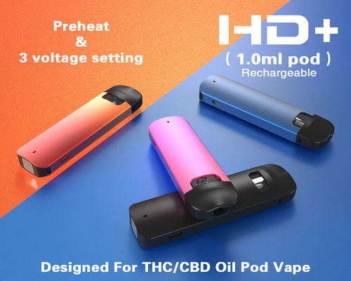 Ajustement jetable d'acier inoxydable de la cosse 316 de CBD Vape pour huile épaisse/mince