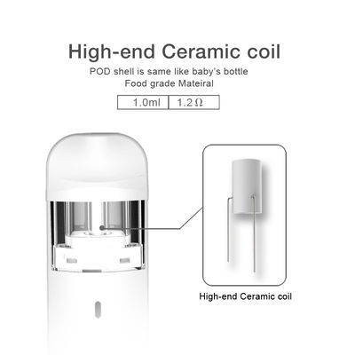 Ajustement jetable d'acier inoxydable de la cosse 316 de CBD Vape pour huile épaisse/mince
